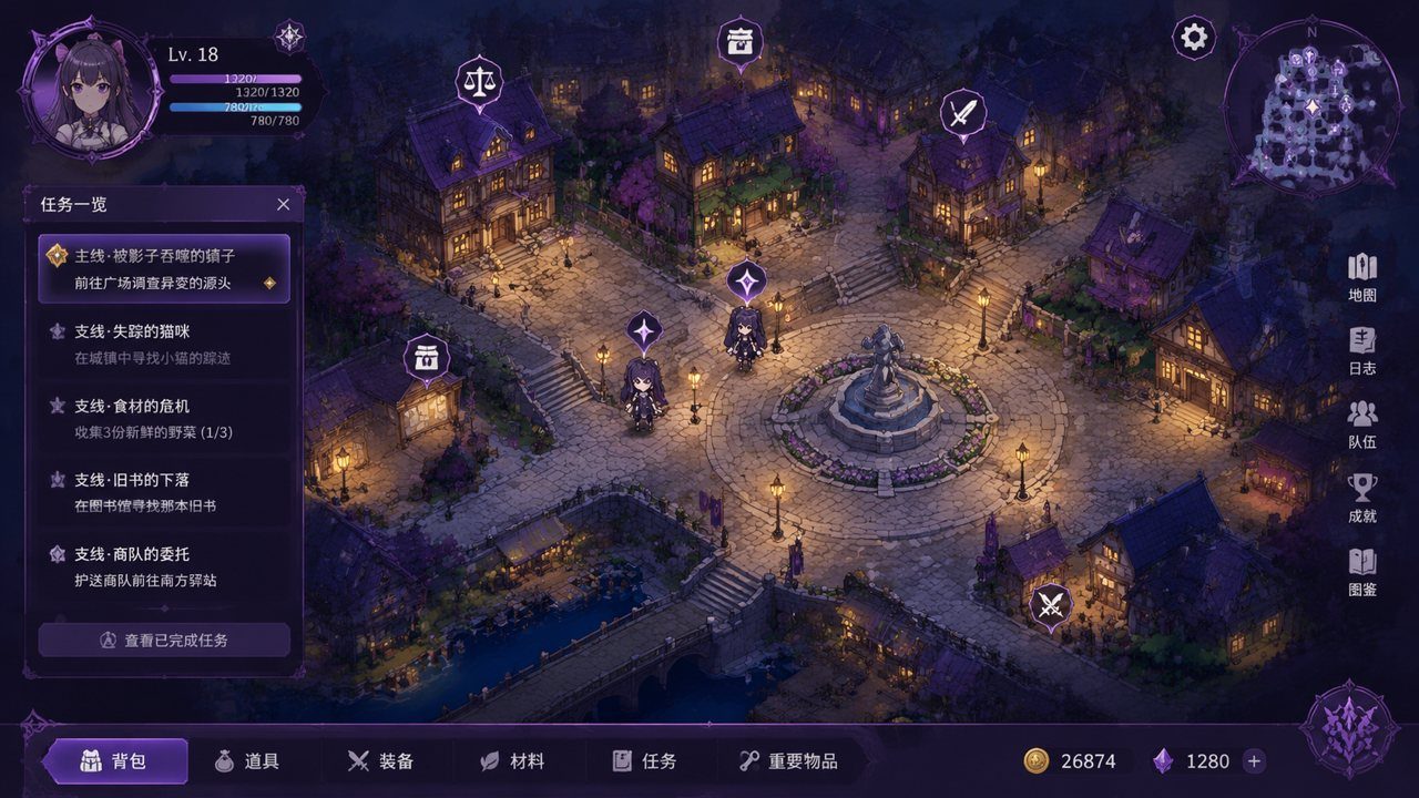 光与影的二重身 剧情互动 演示图 7